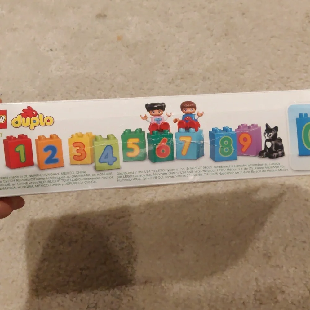 LEGO DUPLO Learn To Count Colorful Number Train Set 23 Pieces Ages 1.5-3
